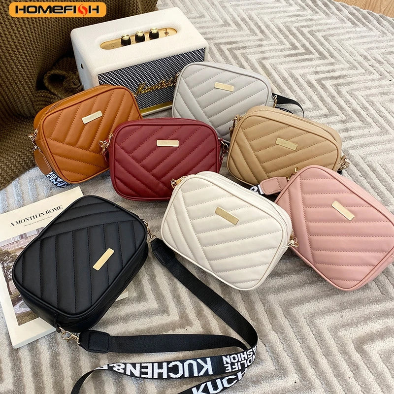 Bolso Crossbody Compacto Acolchado | Diseño Urbano
