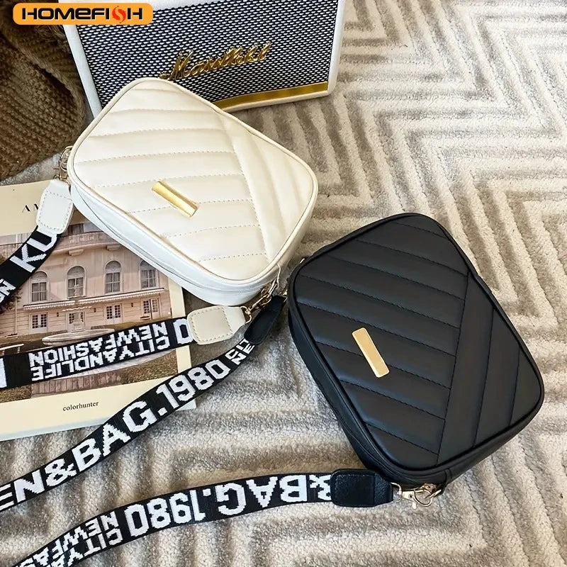 Bolso Crossbody Compacto Acolchado | Diseño Urbano