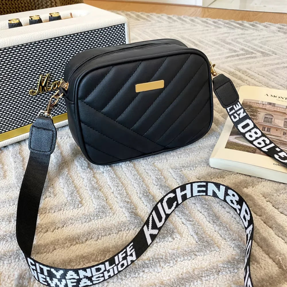 Bolso Crossbody Compacto Acolchado | Diseño Urbano
